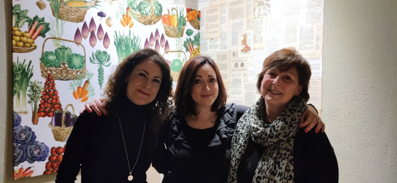 I vini del cuore, Olga Sofia Schiaffino @wineloversitaly, ideatrice della guida, Annamaria Corrù @tannina.it e Clara Maria Iachini @clarettablu