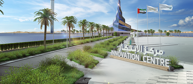 Dubai Innovation Centre-Impianti solari nel deserto